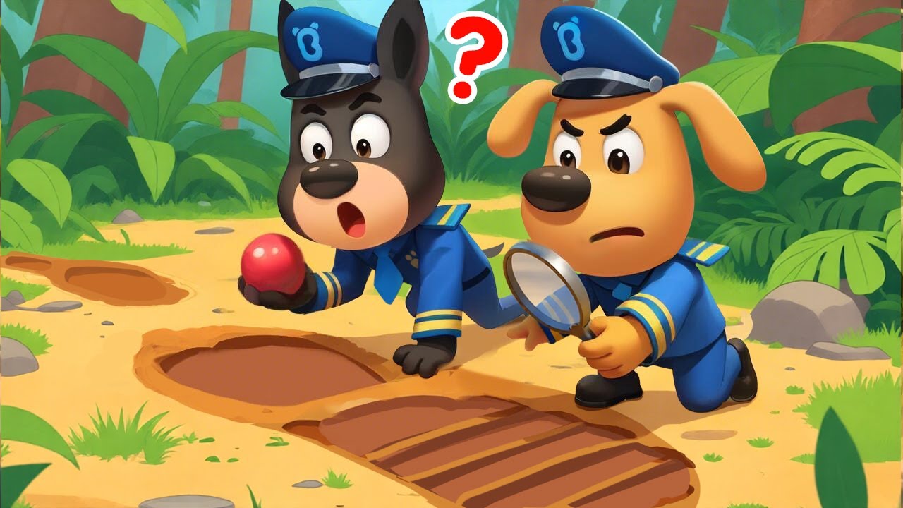 あやしいあしあと👣 | ラブール警部人気動画まとめ | アニメ | 動画 | Sheriff Labrador | ラブール警部