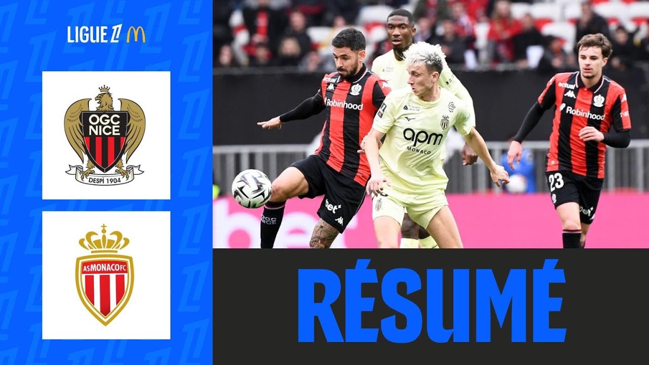 Nice et Monaco DOS À DOS après le DERBY AZURÉEN | 21ème journée - Ligue 1 McDonald's 25/26