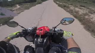 ruta quad yamaha raptor sierra san cristobal