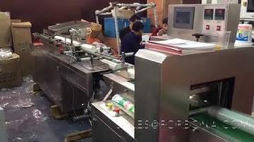 cup counting and packing machine