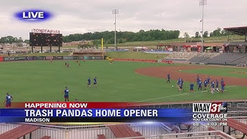Gates ready to open for Rocket City Trash Pandas home opener