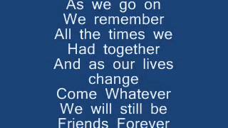 vitamin C  Graduation Friends Forever)lyrics