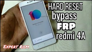 Xiaomi Redmi 4A Hard Reset Remove pettern/Password/Pin Bypass Google Account Miui 10