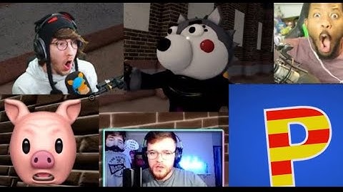 YouTubers reacting to PIGGY BOOK 2 CH 5 ending!