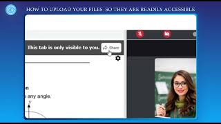 GoStudy.ae Tutor Whiteboard Tutorial | How to Upload Teaching Files