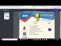 8 how to verify certificate at practical ishtworld panel