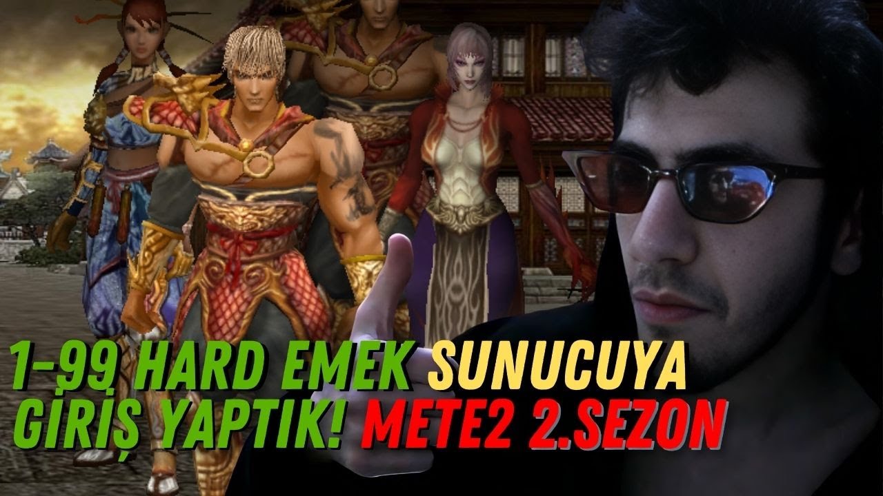 1-99 HARD EMEK SUNUCU METE2 GERİ DÖNDÜ! Metin2 - Mete2