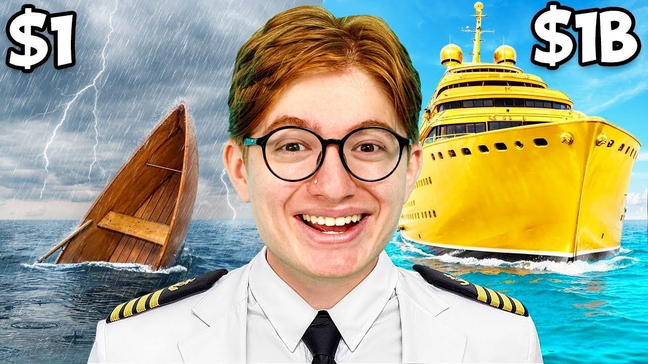1€ vs 1,000,000,000€ Yacht!