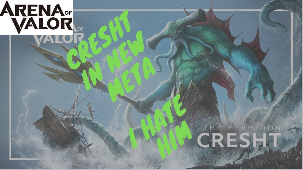 Arena of Valor - Cresht Tank - Crazy match in confused Rank meta