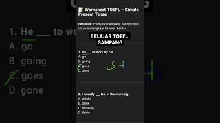 Coba Jawab Soal Tes Toefl Ini!!