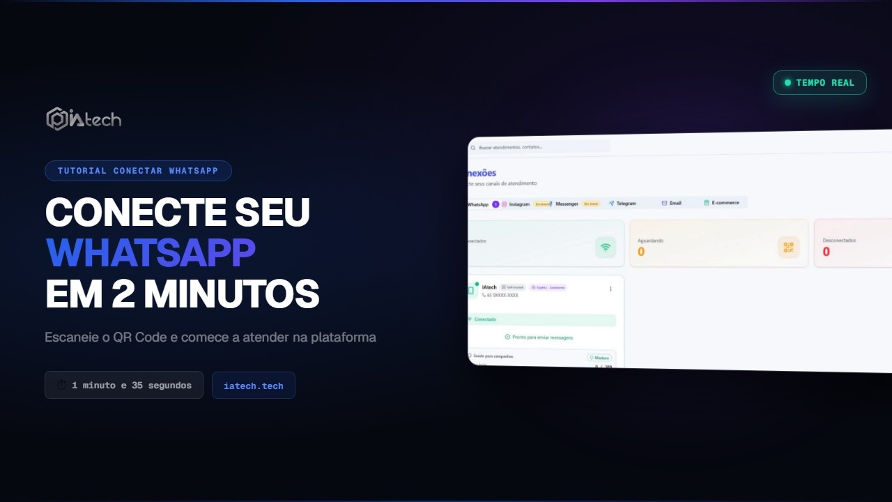 Como Conectar seu WhatsApp ao IATech: Tutorial Passo a Passo