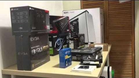 My Computer - 4K Video Editing X99 PC Build Sneak Peak!