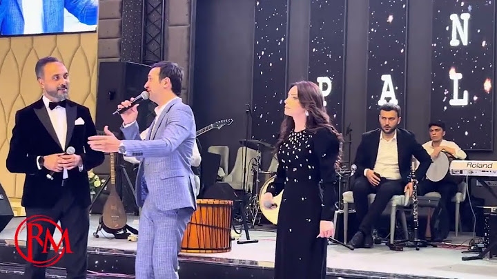 Cahangir Eliyev  Gulnar Zeynalova Ata Ana haqqinda mugam  canli ifalar Goranboy Gold N Place
