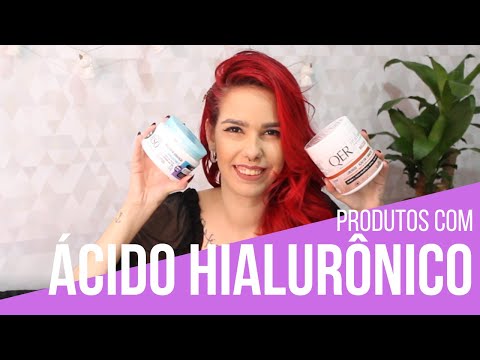 Produtos com ácido hialurônico para cabelos!