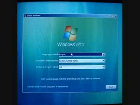 How To Reformat Hard Drive With Vista Cd