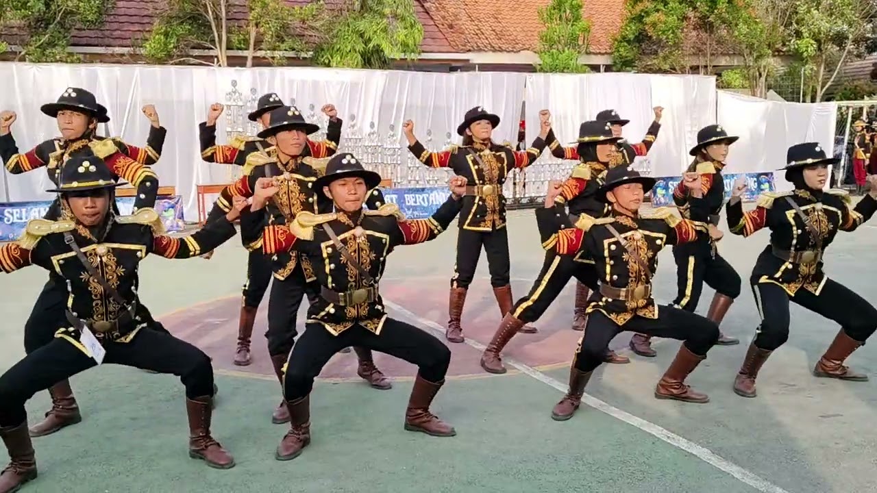 JUARA MADYA 2 PASKIBRA SMPN 1 CIPEUNDEUY B LKBB KI BUYUT PERAHU 2