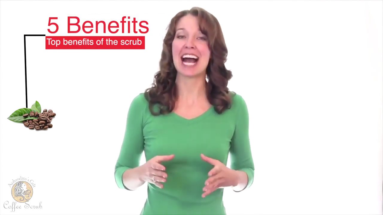 5 benefits of Aphrodite's gift Coffee scrub - YouTube