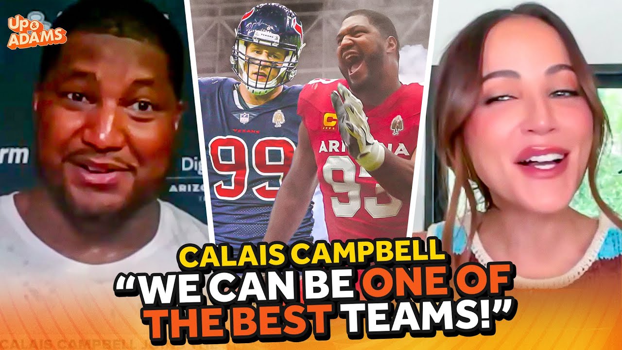 Calais Campbell on Catching J.J. Watt & Aaron Donald, EMOTIONS After Game-Sealing Play in Arizona!