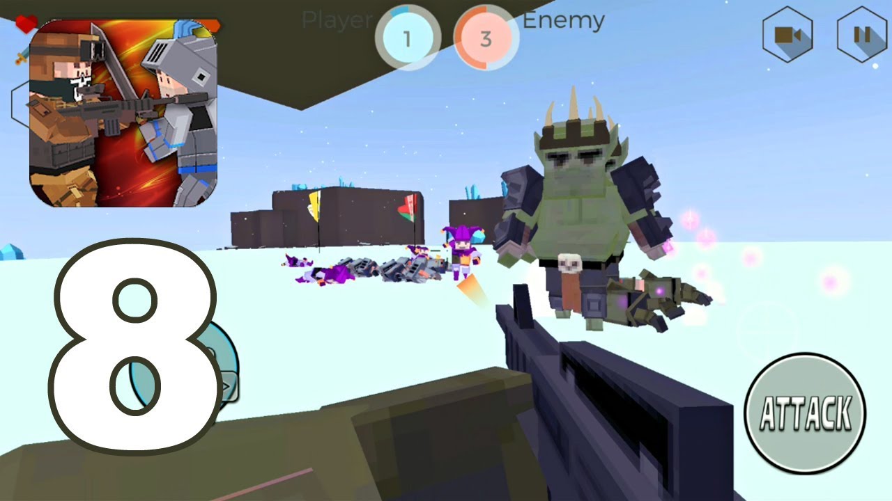 Tactical Battle Simulator - Gameplay Walkthrough Part 8 - 46 Level (Android Games)