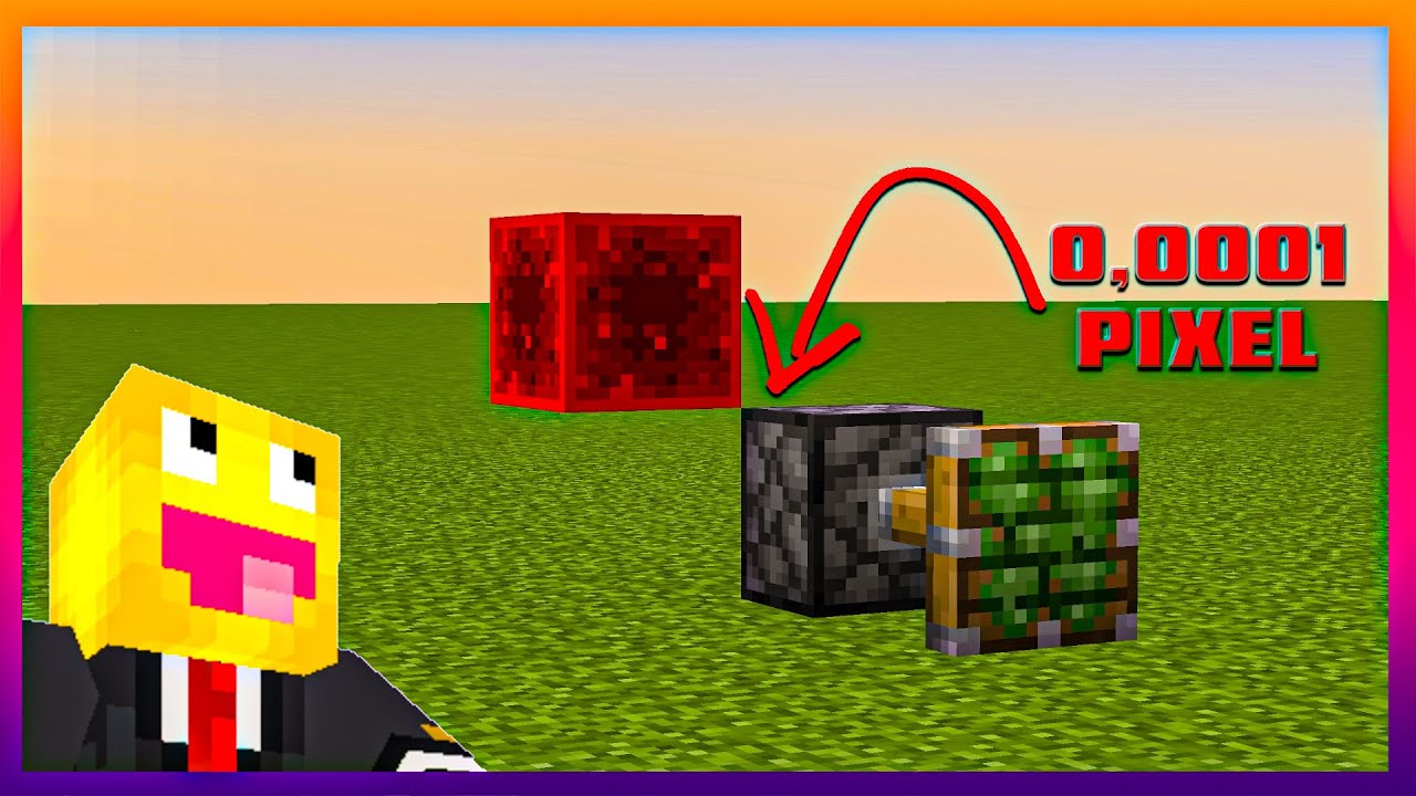 Will 0.0001 pixels of redstone be able to activate the sticky piston ...