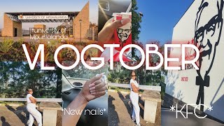 #vlogtober EP2: New Nails, Road trip to Mpumalanga+going to University of Mpumalanga ✨| Khomo M #UL