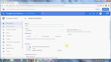 Part 2 - 8 node cluster setup in google cloud - how to create VM in google colud