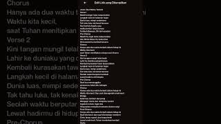 Judul Lagu : Terbaik , Pencipta Lirik : Limpho, Vocal Musik By Suno
