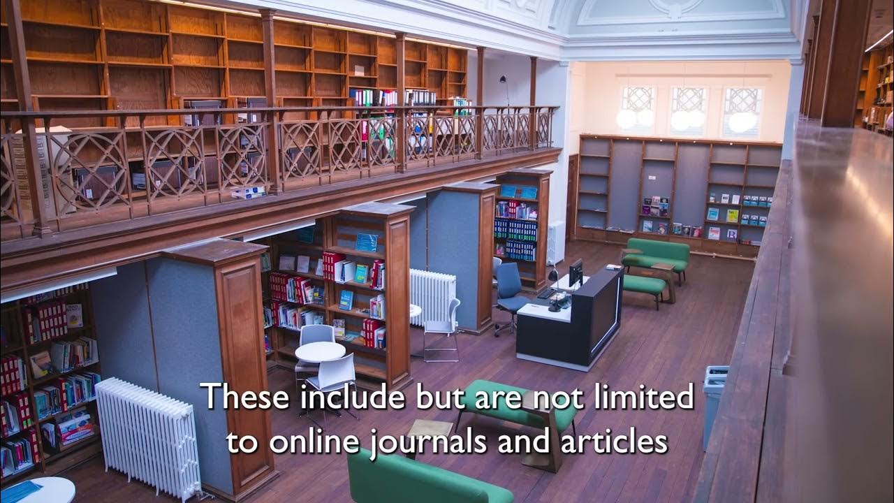 Intro to Cambridge Libraries YouTube