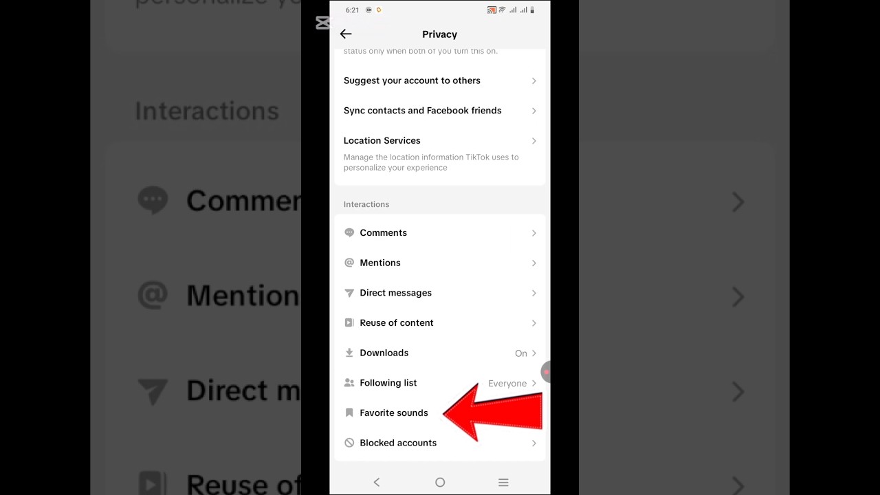 Tiktok favorite sound not showing/problem solves.