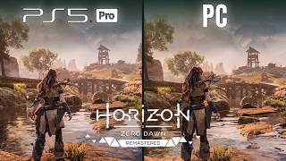 Horizon Zero Dawn Remastered | PS5 Pro vs PC | Graphics Comparison