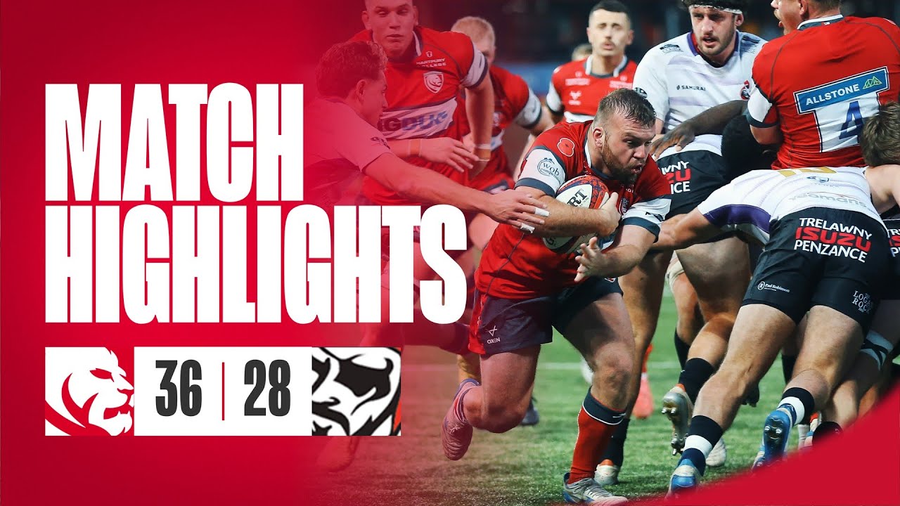 Highlights | Gloucester Rugby v Cornish Pirates