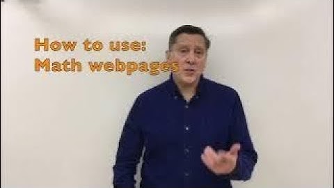 Math How to Use the Math Webpages on TeachCandy.com