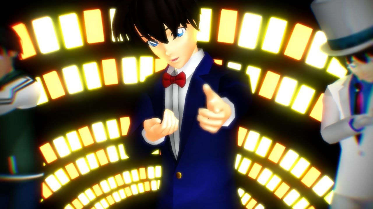 【MMD】Not Today (Shinichi, Kaito, Heji)