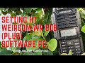 Cara setting ht Weircom WR 808 Plus Software program ht