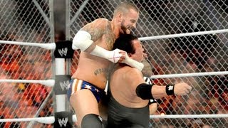 Cm Punk Vs. Jerry Lawler Raw, Aug. 27, 2012 - Steel Cage