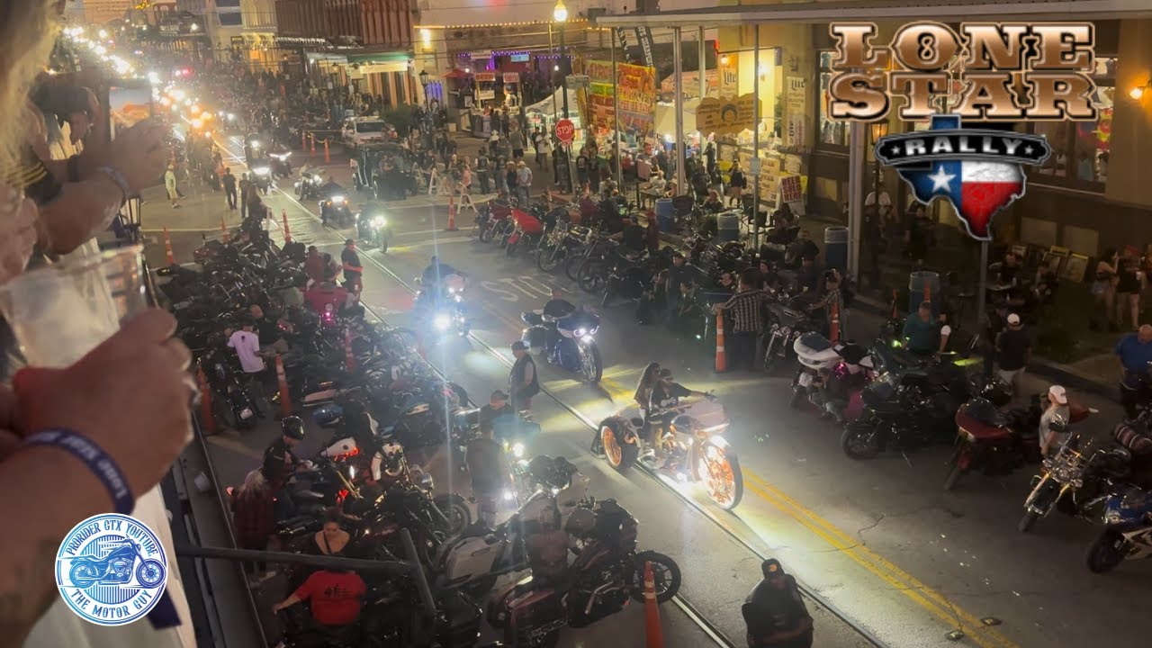 Lone Star Rally 2025 Galveston Texas - YouTube