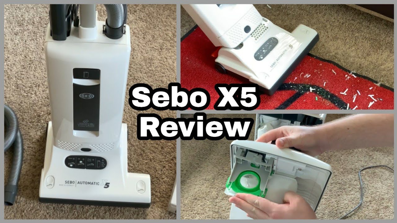 Sebo Automatic X5 Upright Vacuum Review Demo & Maintenance Tips X4