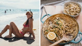 A week in my life with BOMB VEGAN FOOD🥑 and best friends in town | Ellen Fisher
