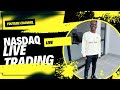 NASDAQ LIVE TRADING( PROFITED 60K PROFITS)