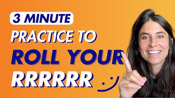 Learn how to ROLL YOUR R in Spanish 