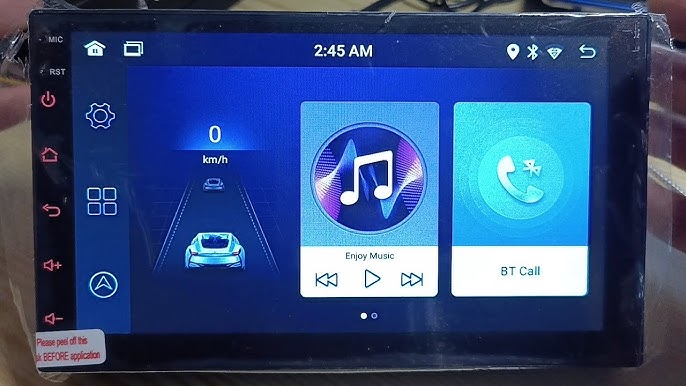 Panlelo Android 8.1 Car Stereo 2 Din Universal 7 Inch Autoradio Bluetooth  USB WIFI GPS Navigation - YouTube