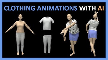 Realistic Clothing Animations With AI, No Physics Engine Required!! | Game Futurology #16