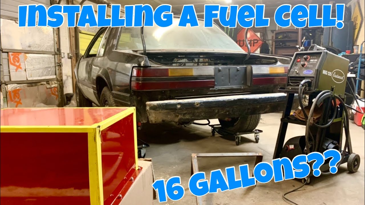 Installing An RCI Fuel Cell In A Foxbody Mustang YouTube
