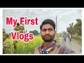 My first vlogs  support me friends  aaj hamare gao me barish hue hai