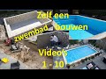 Zelf een zwembad bouwen - Alle video's
