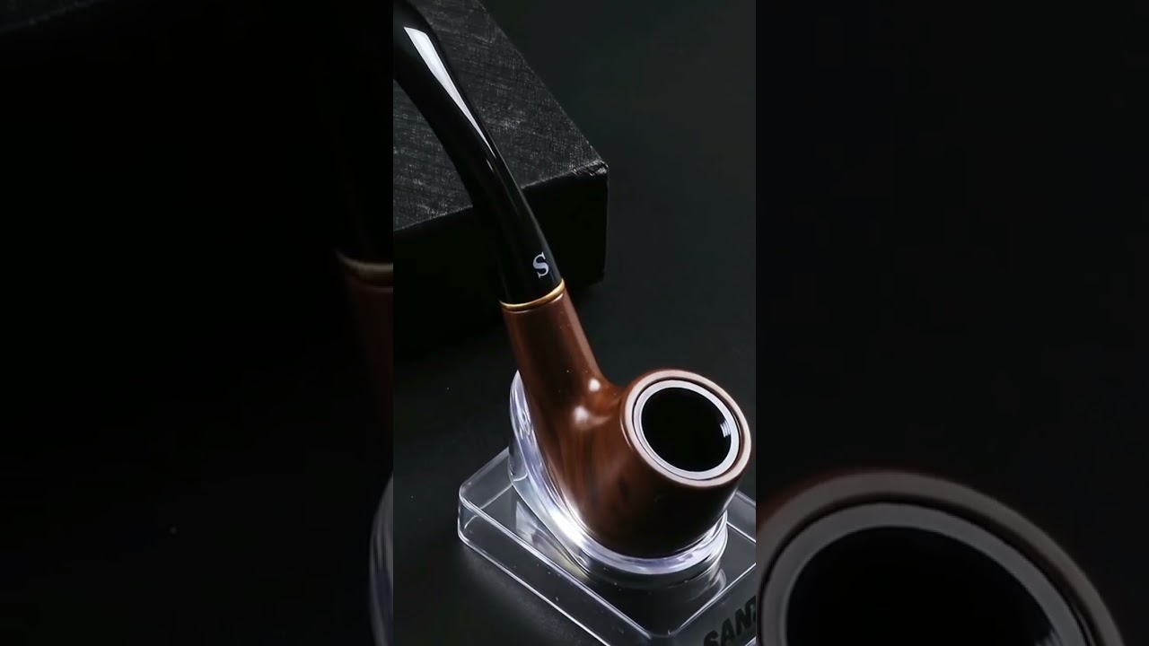 Classic Sanda Pipe – Smooth Draw, Elegant Design 💼🔥 | Royal Ember