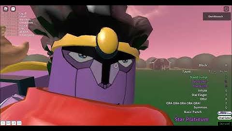 Roblox star platinum script showcase (NOT LEAKED)