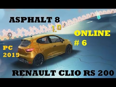 asphalt-8-airborne--renault-clio-rs-200---gameplay-online---pc