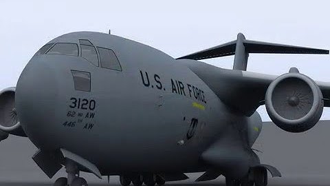 3D Model  C-17 Globemaster with Interior    at 3DExport.com