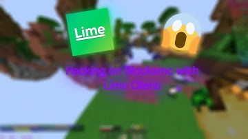Hacking on Blocksmc with Lime Client | Dirfters